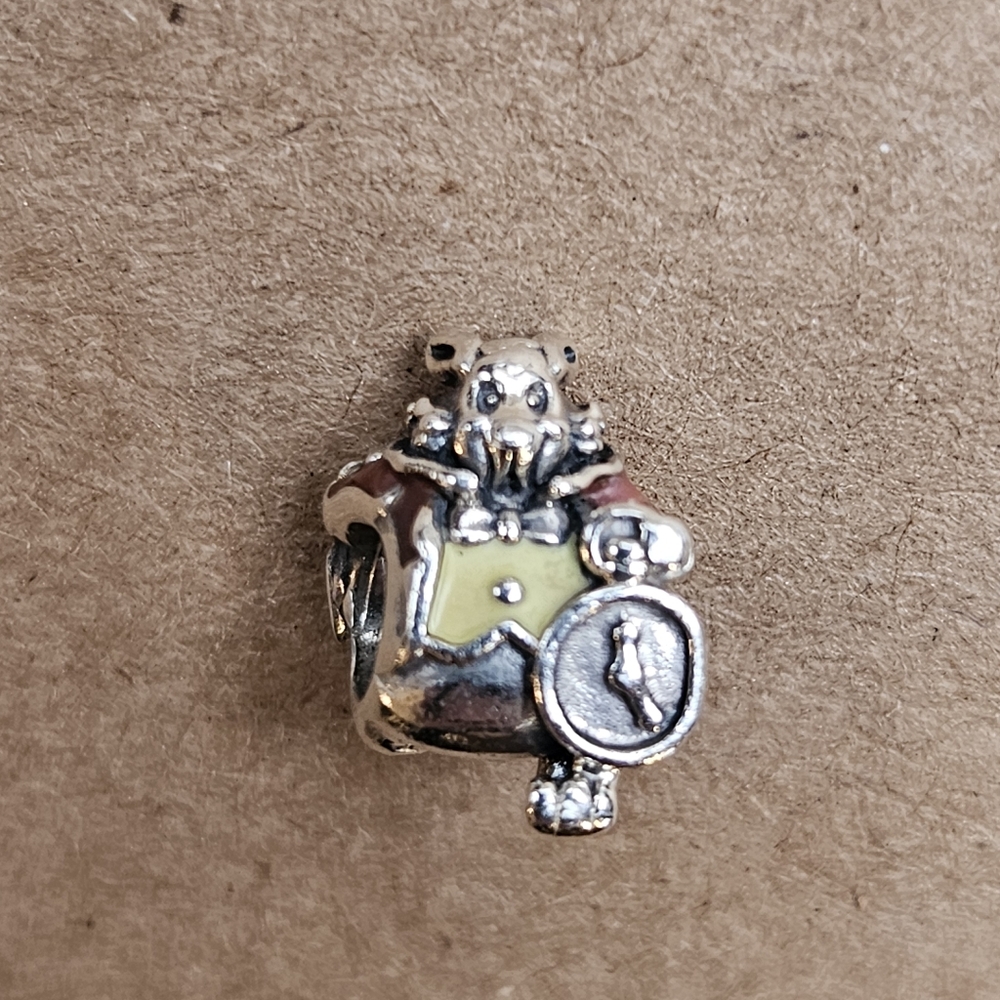 Authentic Disney Alice In Wonderland White Rabbit Pandora Charm - Picture 3 of 3